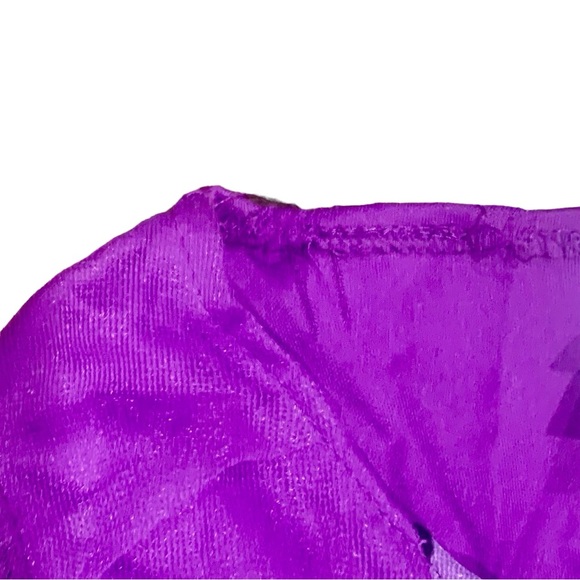 Little girls purple Bat Girl Halloween Costume, size child large (7-9) - Picture 4 of 5